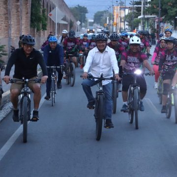 Participa diputado Pável Gaspar en Rodada Nocturna San Nicolás Tolentino–San Carlos