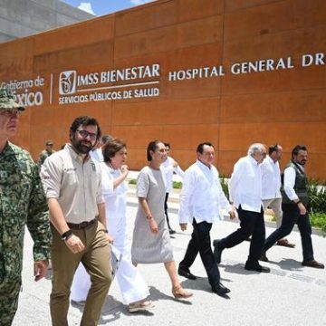 Sheinbaum inaugura Hospital General Dr. Agustín O’Horán y pone en marcha IMSS Bienestar en Yucatán