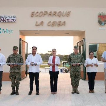 PRIMERO DE MAYO Sheinbaum reafirma soberanía nacional en inauguración del Ecoparque “La Ceiba” en Chiapas