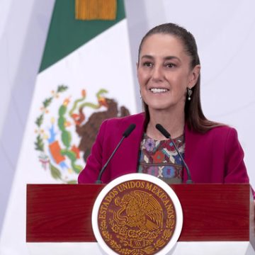 Presenta Claudia Sheinbaum el prototipo del minivehículo eléctrico mexicano “Olinia”