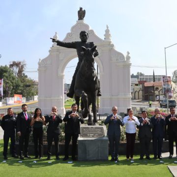 Participan integrantes de la LXII Legislatura en la Develación del Monumento a Ignacio Zaragoza