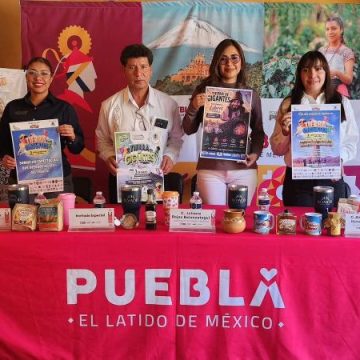 Potencia Gobierno del Estado turismo en Libres con Festival de Papalotes