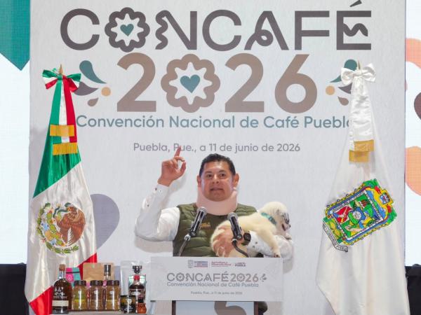 CONCAFÉ 2026 reúne a más de 2 mil productores y posiciona a Puebla como referente nacional del café