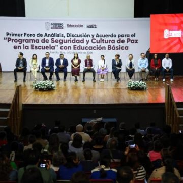 SEP reúne a más de 650 integrantes de la comunidad educativa para fortalecer la seguridad y la cultura de paz en las escuelas