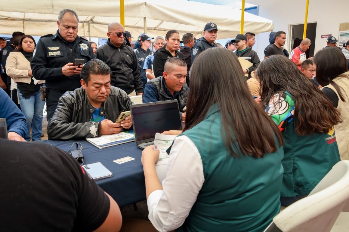 Más de 4 mil elementos de la Policía Auxiliar accederán a servicios médicos gratuitos mediante afiliación al IMSS-Bienestar